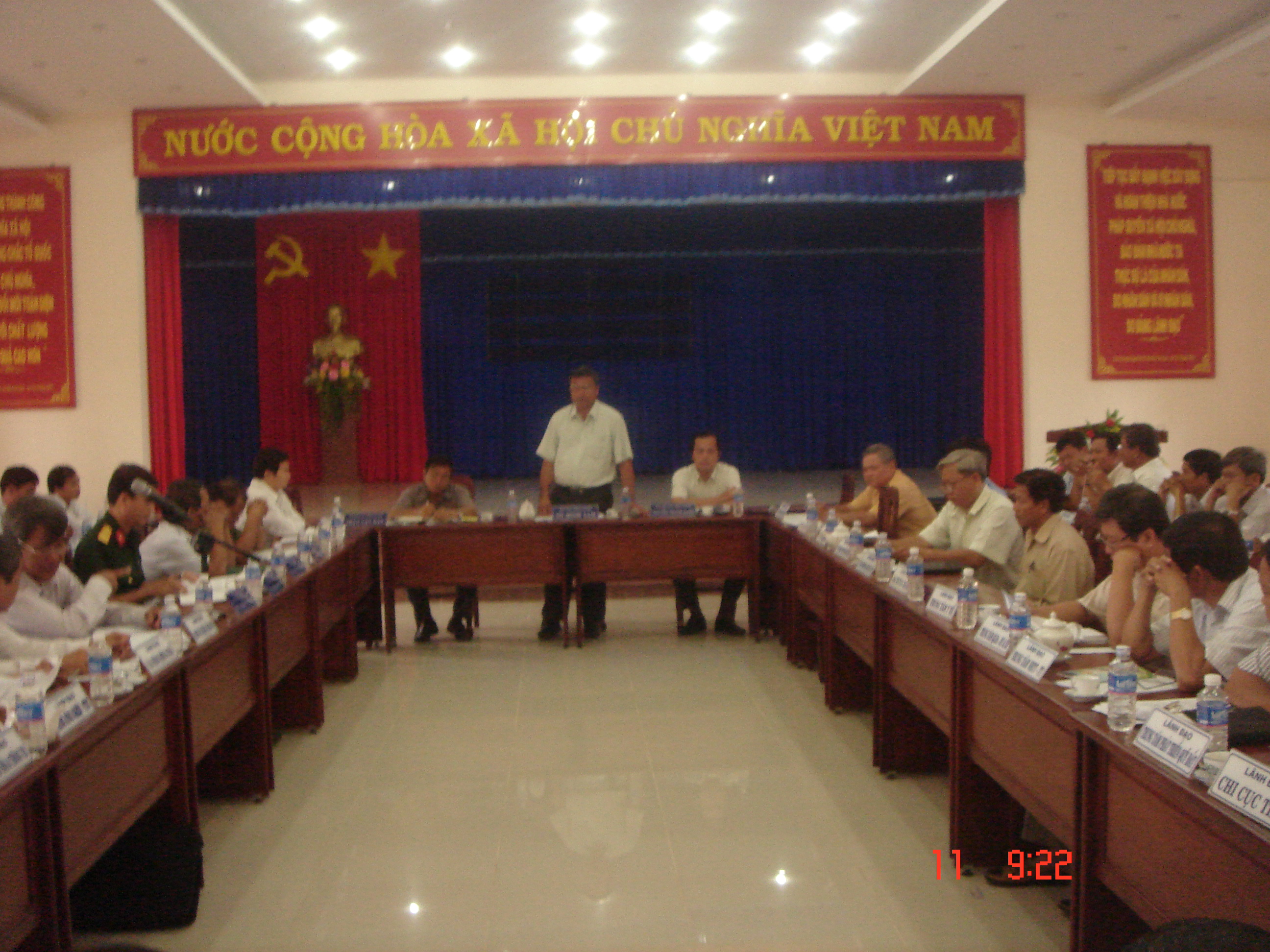 Ông Võ Minh Tâm-Chủ tịch UBND huyện phát biểu kết luận