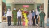 Lãnh đạo huyện Bến Cầu thăm và chúc mừng nhân dịp lễ phật đản của Phật giáo năm 2022