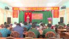 Đảng ủy Quân sự huyện Bến Cầu tổng kết 10 năm thực hiện Nghị quyết số 765-NQ/QUTW ngày 20/12/2012 của Quân ủy Trung ương