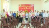 Lãnh đạo Quận Tân Phú-HCM thăm, chúc Tết đơn vị kết nghĩa huyện Bến Cầu, tỉnh Tây Ninh