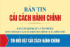 Bảng tin Cải cách Hành Chính