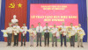 Ông Trương Nhật Quang – Trưởng Ban Nội chính Tỉnh ủy dự Lễ trao Huy hiệu Đảng đợt 19.5 tại Bến Cầu